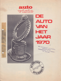 GS - car of the year 'Autovisie reprint' brochure, 16 pages, 12/1970, Dutch language