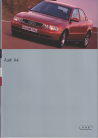 A4 Sedan brochure, 64 pages, 10/1994, Dutch language