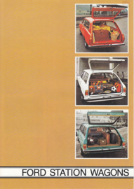 Station Wagons brochure, 6 pages, 6/1976, Dutch language