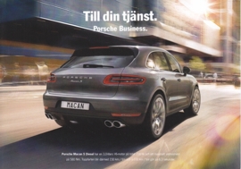 Macan S Diesel Business edition, 03/2015, A5-size, 2 pages, Sweden