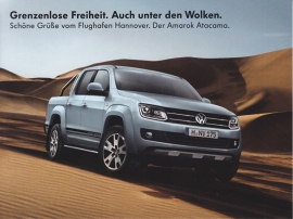 Amarok Atacama, larger size postcard, 18 x 13,5 cm, German