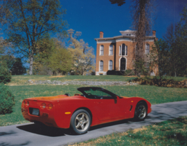 Chevrolet Corvette Cabrio - press photo, Europe [Germany] - 1998