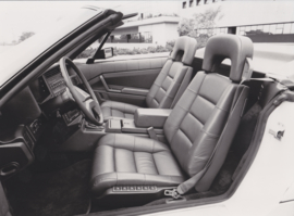 Cadillac Allanté Convertible interior (USA, 1987)