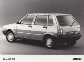 Fiat Uno 60 DS, press photo, Italy, 9/1987