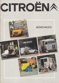 Commercial vehicles brochure, 32 pages, 1981, Dutch language