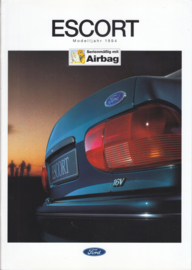 Escort brochure, 42 pages (A4), 12/1993, German language