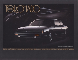 Toronado Troféo 1988, 2 pages, export, German language