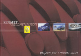 All Model pricelist brochure, 52+2 pages, 03/2001, Dutch language
