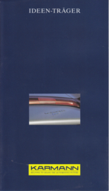 Roadster Concept Convertible by Karmann brochure, 8 pages, 09/1991, 2 languages