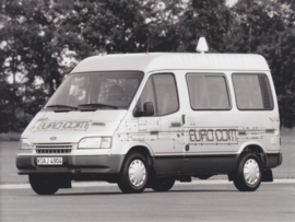 Ford Transit Eurocom Bus, press photo, Germany, 9/1991