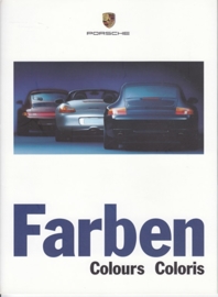 Farben (colours) brochure, 14 pages, 3 languages, 1998