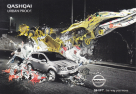 Qashqai postcard, DIN A6-size, about 2012, English language