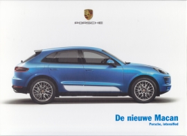 Macan introduction brochure in box, 92 pages, 01/2014, hard covers, Dutch language