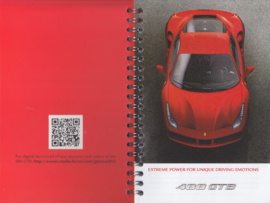 488 GTB Media booklet, spiral bound, English language, 2015