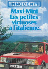 Program all models brochure, 18 pages, DIN A4-size, mai 1989, French language