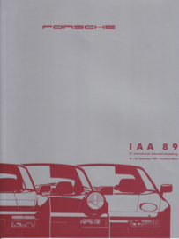 Program IAA brochure 1989, 12 pages, WMA 09/89, German language