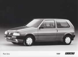 Fiat Uno, press photo, Germany, 9/1989