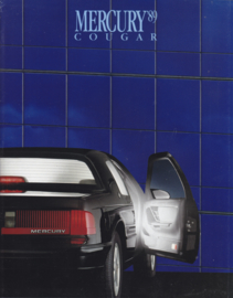 Cougar brochure, 24 pages, 10/1988, # P-7218, USA