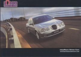 S-Type V6 Sedan,  DIN A-6 postcard, UK, c2000