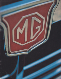 MG B/B GT brochure, 12 pages, 1/1974, English language, US/Canada