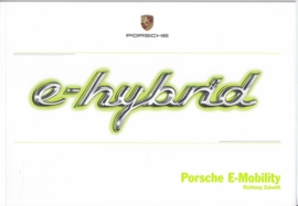 Panamera E-hybrid brochure, 36 pages, 04/2013, German