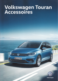 Touran accessories brochure, A4-size, 4 pages, 2018, Dutch language