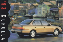 Corolla Sedan, US postcard, 1993, # 31048-93