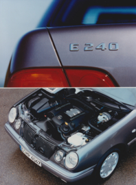Mercedes-Benz E 240 V6 Sedan, press photo, Germany, 1997