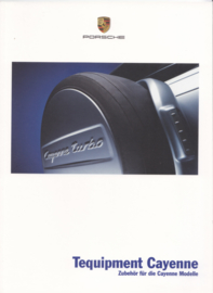 Cayenne Tequipment brochure, 32 pages, 08/2002, German