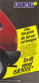 Uno folder, 12 pages, 1/3rd A4-size, 03/1983, Dutch language (Belgium)