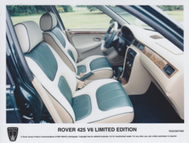 Rover 425 V6 Limited Edition Saloon interior, press photo, UK, 09/1997, # 898