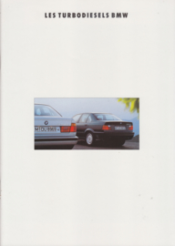 3/5-Series Turbo Diesel brochure, 40 pages, A4-size, 2/1992, French language