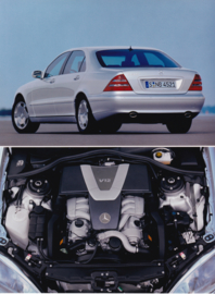 Mercedes-Benz S-Class Sedan V12 & CDI, press photo, Germany, 9/1999, IAA