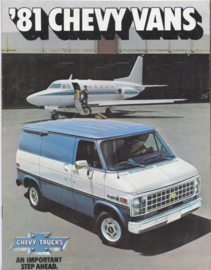 Chevy Vans, 12 pages, 07/1980, English language, USA