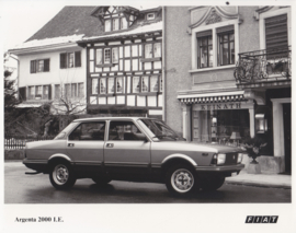 Fiat Argenta 2000 I.E., press photo, Italy, 3/1983