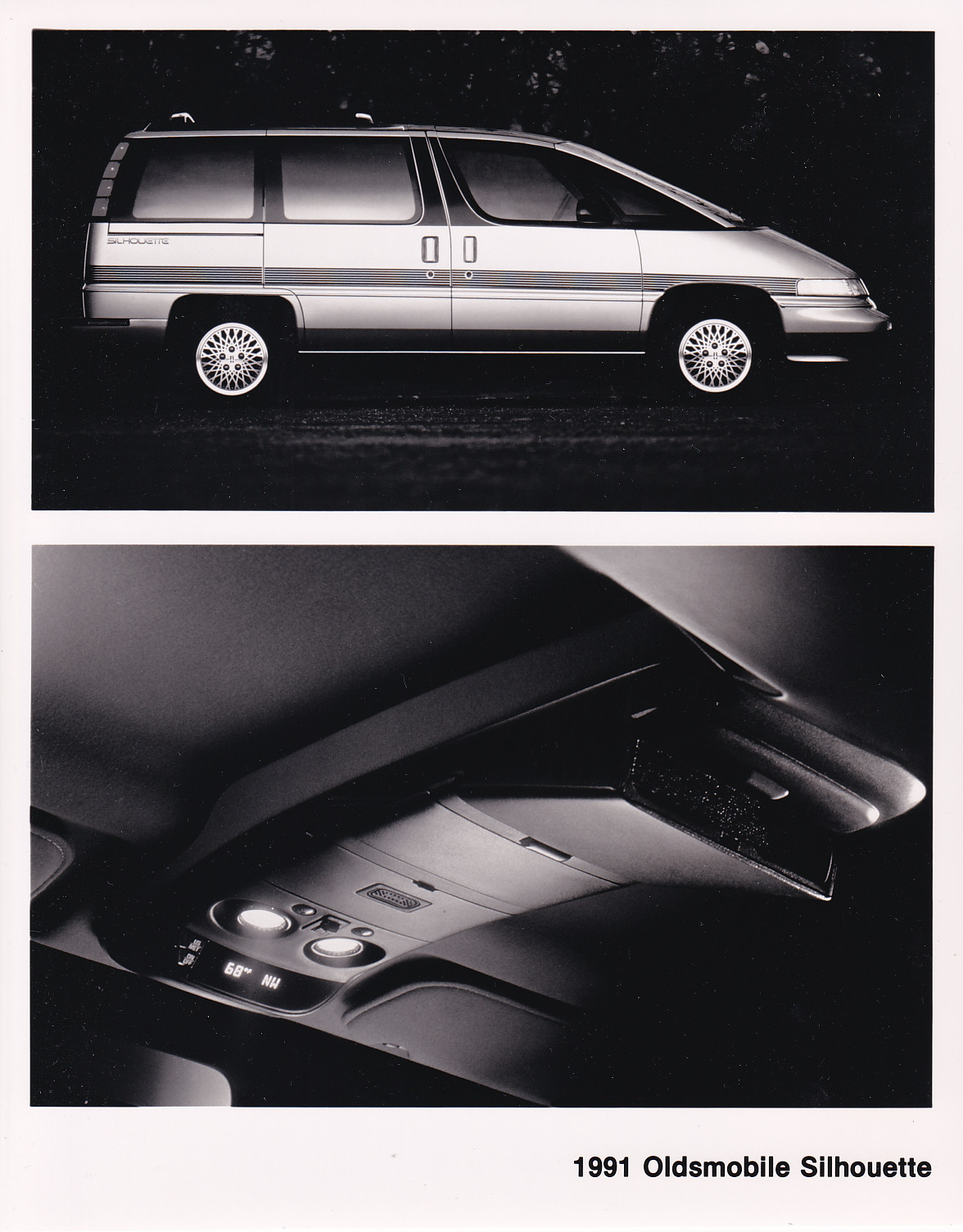 Oldsmobile  Silhouette MPV - press photo - USA - 1991