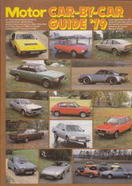 Motor Car-by-car Guide 1979, 28 pages, English language