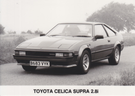 Toyota Celica Supra 2.8i, press photo, UK, 1984