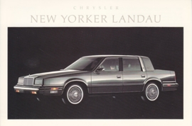 New Yorker Landau, US postcard, continental size, 1988