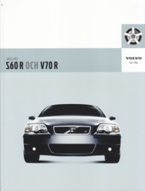 S60 R & V70 R brochure, 44 pages, 2004, Swedish language