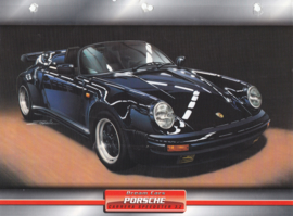 Porsche 911 Carrera Speedster 3.2, 2 sided sheet, German language, D6 622 05-09