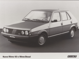 Fiat  Ritmo 60 & Diesel, press photo, Italy, 1983