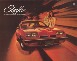 Starfire folder 1975, 4 pages, USA