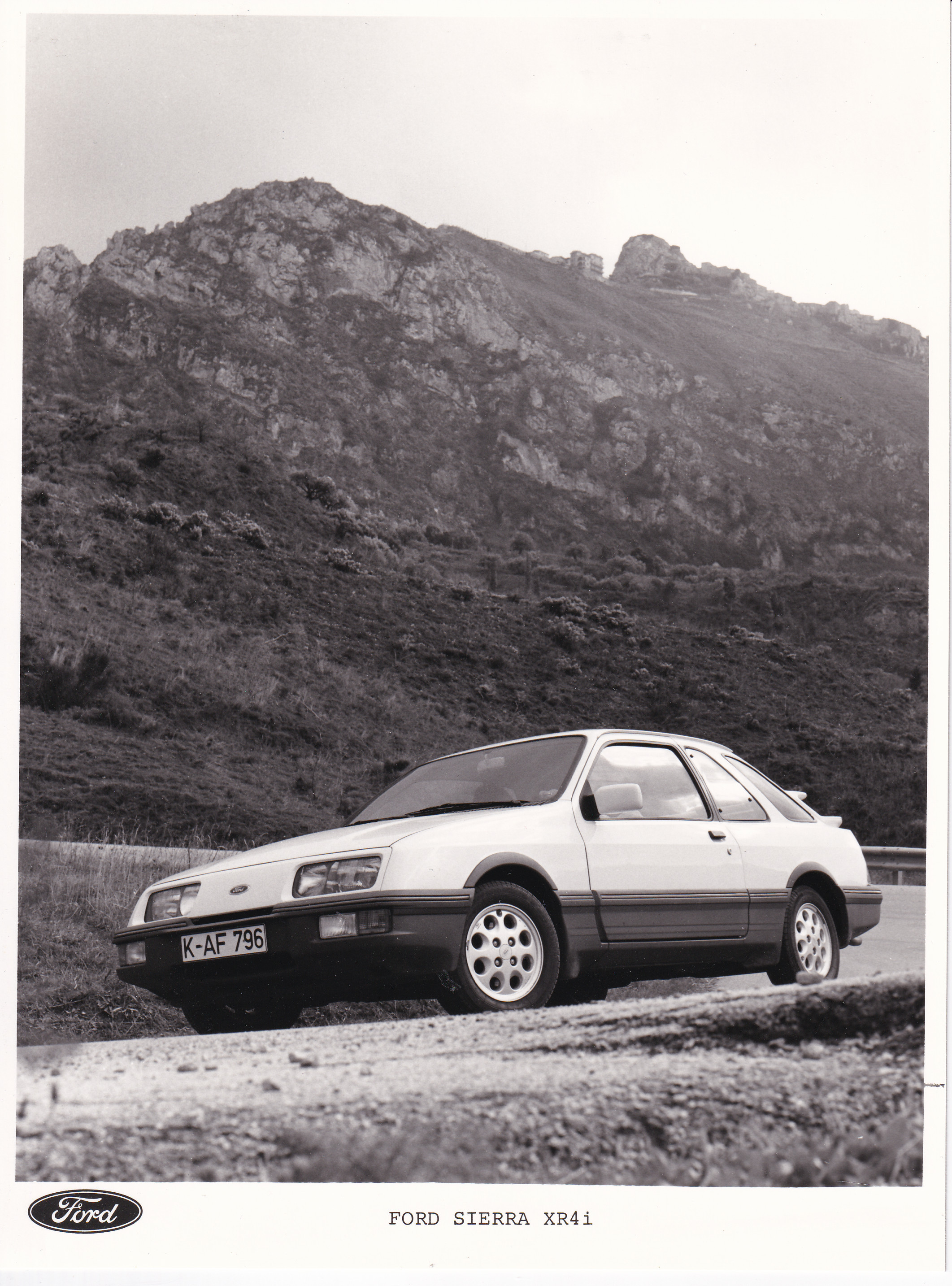 Ford  Sierra XR4i, press photo, Germany, 1984