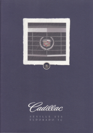 Seville STS & Eldorado TC brochure, 24 pages, 1994, Dutch language