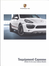 Cayenne Tequipment brochure, 52 pages, 08/2010, German