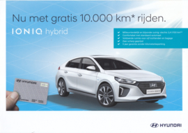 Ioniq Hybrid leaflet, 2 pages, 2017, Dutch language