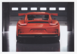 911 GT3 RS,  A6-size set with 6 postcards in white cover, 2015, WSRH 1401 12S1 10, German language