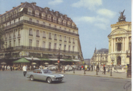 Ferrari sportscar in Paris, DIN A6-size, unused, Dutch issue, 2008