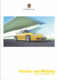 Michelin tyres for Porsche brochure, 24 pages, 03/2004, English language